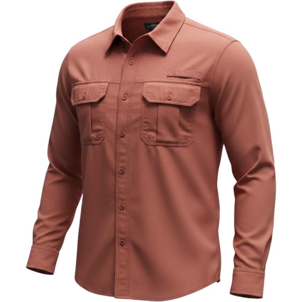 Clearwater Outfitters‎ Mens Shirt M Button Up Long Sleeve Outdoor